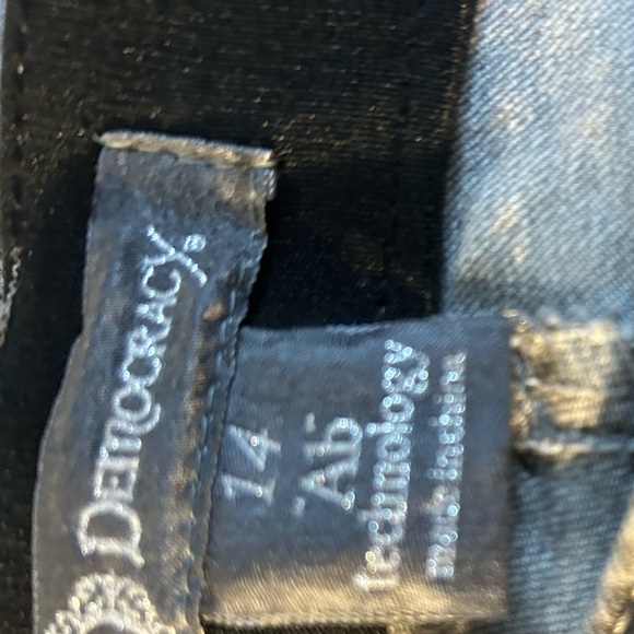 NWOT! Democracy “AB” Technology Snake Print Jeans. Size 14 - Picture 7 of 8